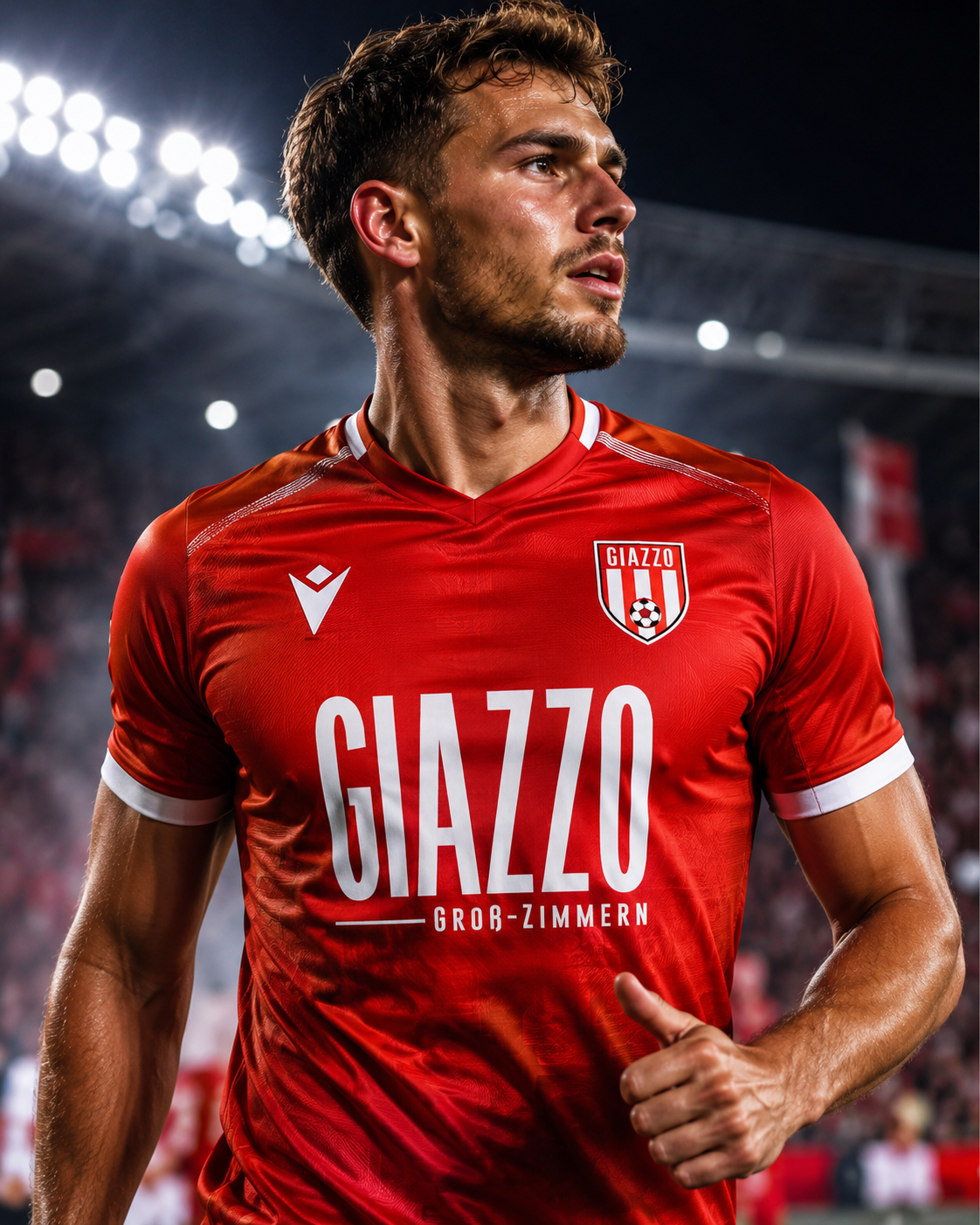 GIAZZO Fußball-Trikot Mockup